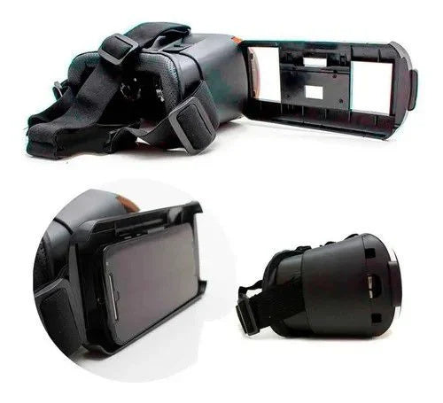 3D Glasses Virtual Reality With Control For Mobile Games