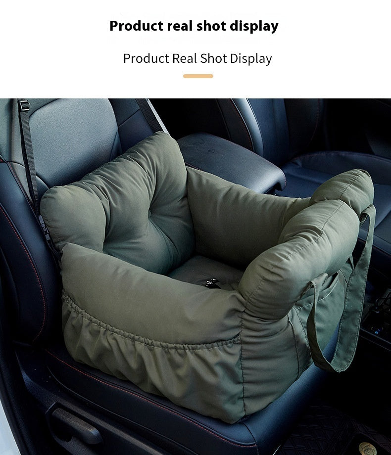 Pet Car Pet Bed Dog Safety Seat Multifunctional Dogs And Cats Pet Auxiliary Driving Supplies